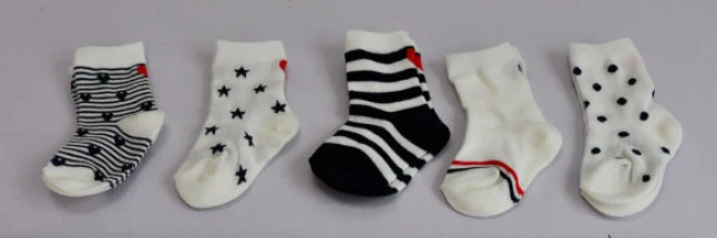 3 lotes de 5 pares de meias para bebê 21/23 – photo 6